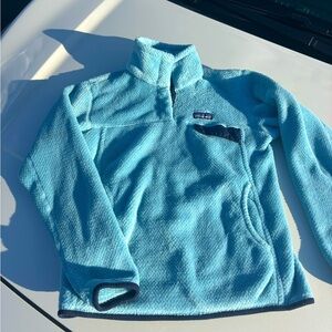 Patagonia Sky Blue Fleece Jacket M